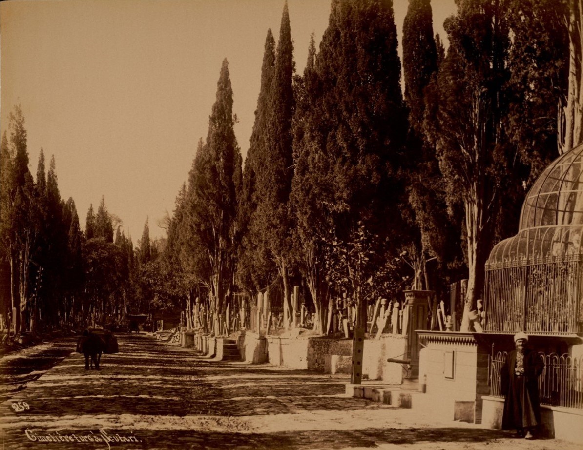 259. Cimetière turc à Scutari. 1890s.