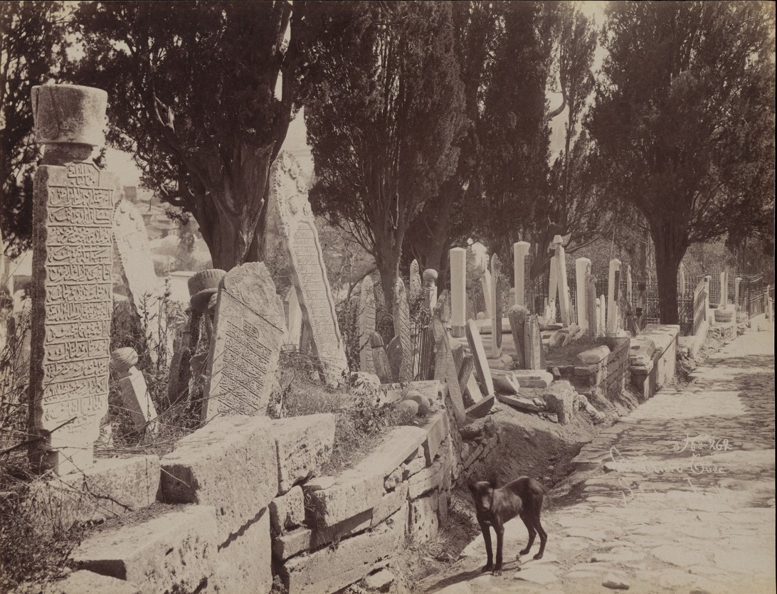 262. Cimetière turc.  1880s.