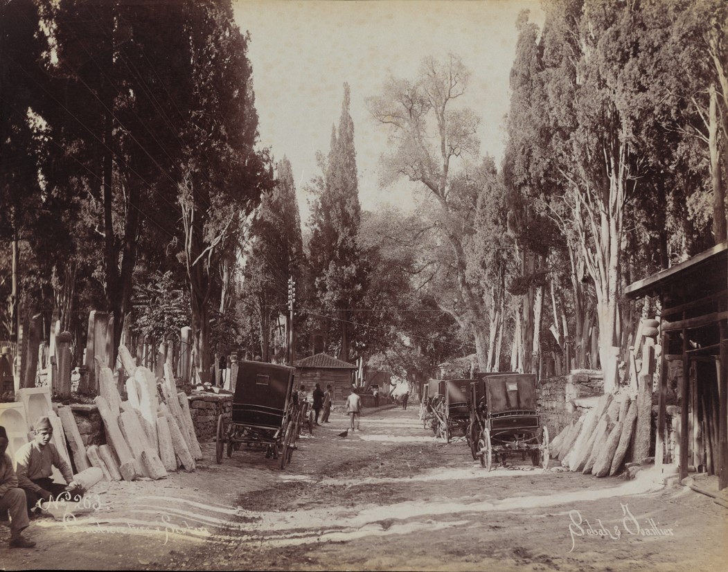 263. Cimetière turc à Scutari. 1890s.