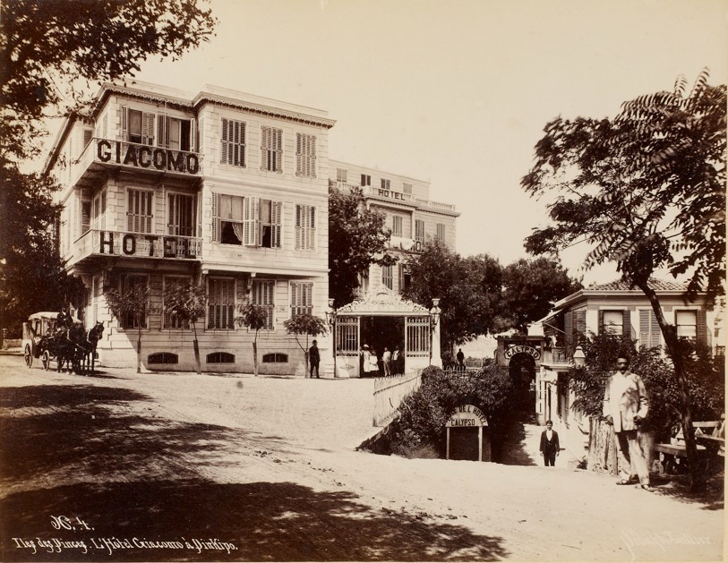 4. Îles des Princes à l'Hôtel Giacomo à Prinkipo. 1890s.