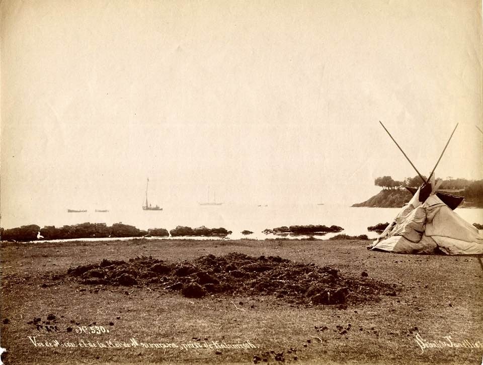 530. Vue de Moda et de la Mer de Marmara prise de Kalamisch. 1890s..