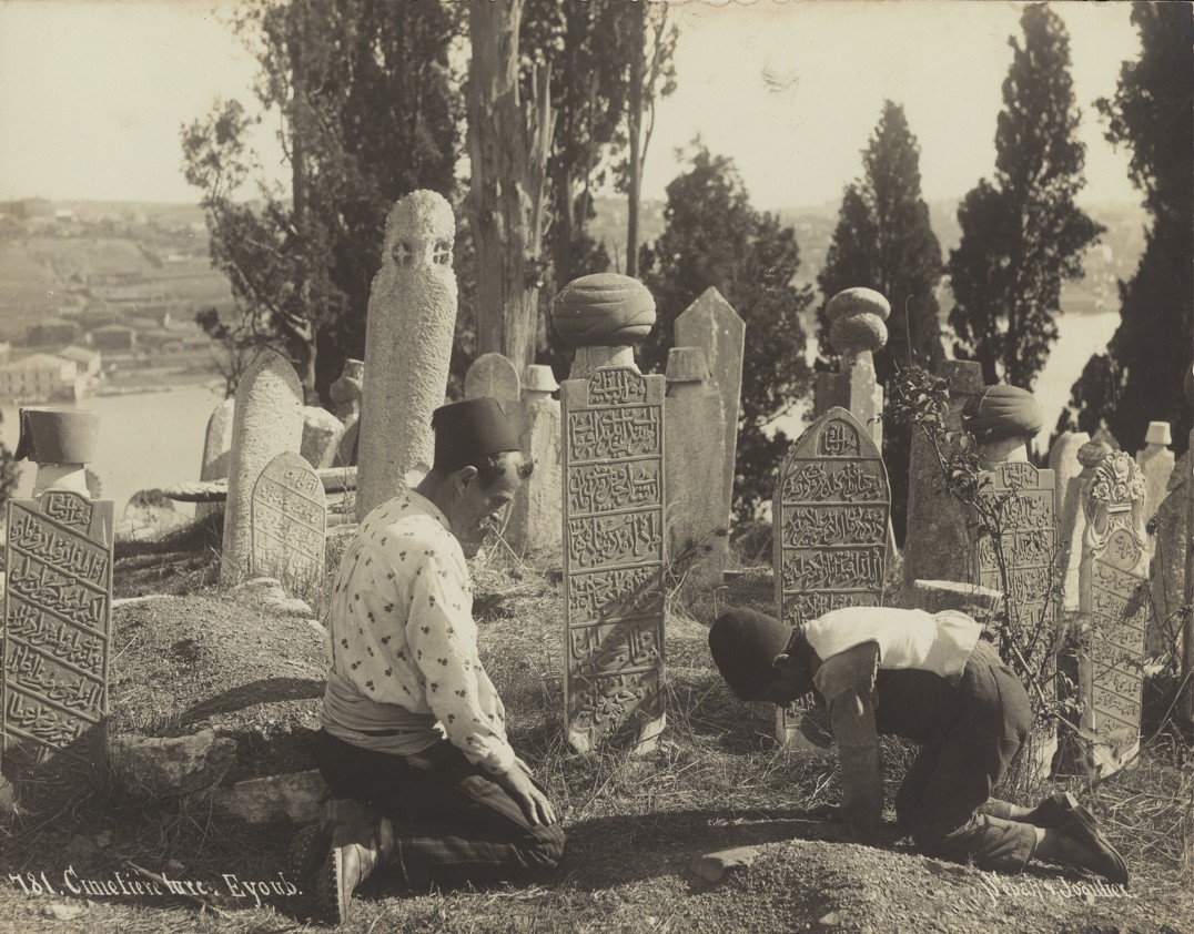 781. Cimetière turc à Eyoub. 1890s.