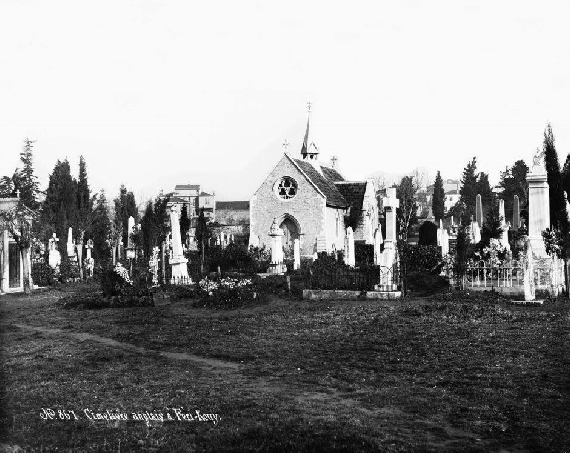 867. Cimetière anglais a Feri Keuy. 1900s.