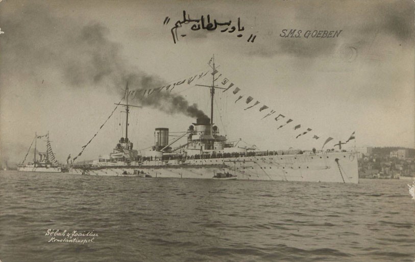 Croiseur de Bataille Yavuz Sultan Selim. 1911's.
