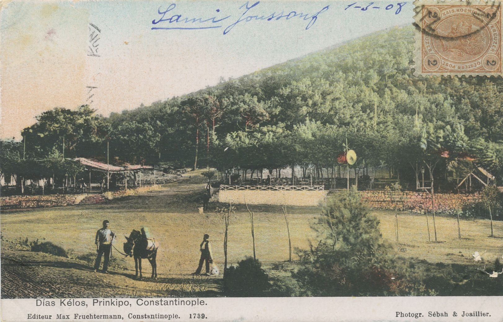 Dias kelos. Prinkipo. Constantinople. 1890s.