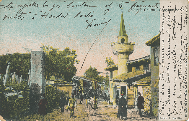 Rue scutari constantinople 1890s